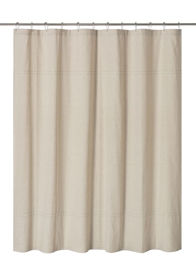Cortina de Baño Lino 180x180 cm-0