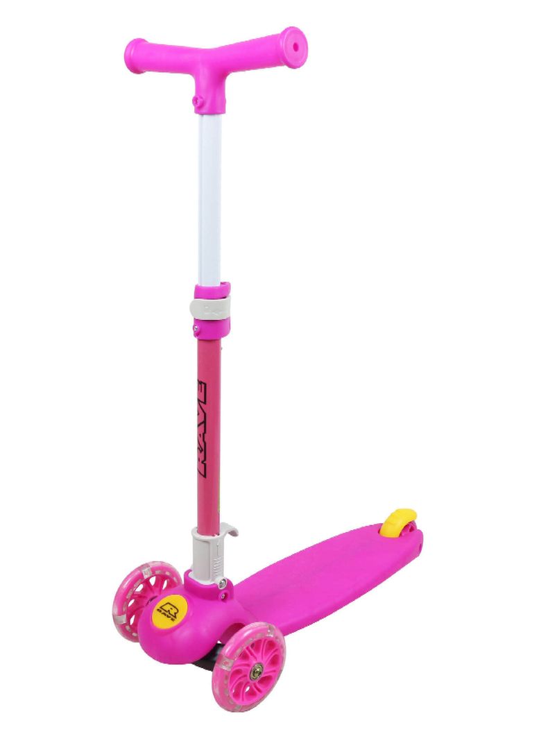 Triscooter Luz Fucsia