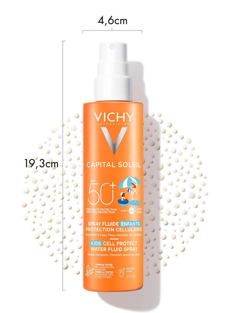 Capital Soleil Spray Invisible de niños FPS 50+ 200 ml-1