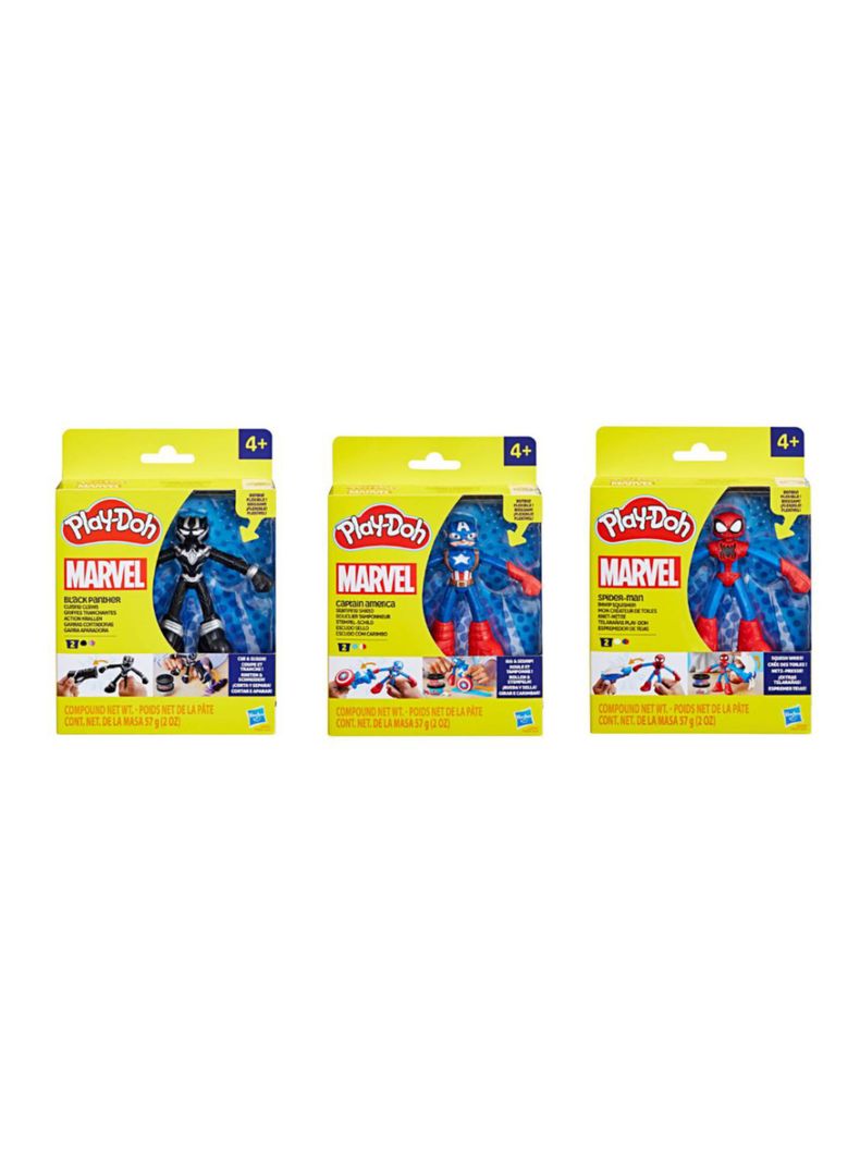 SURTIDO: NO PUBLICAR. Masas y Plastilinas Marvel Héroe Surtido-1