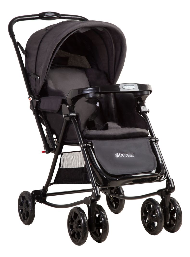 BEBESIT COCHE BALANCÍN NEGRO SX MEL