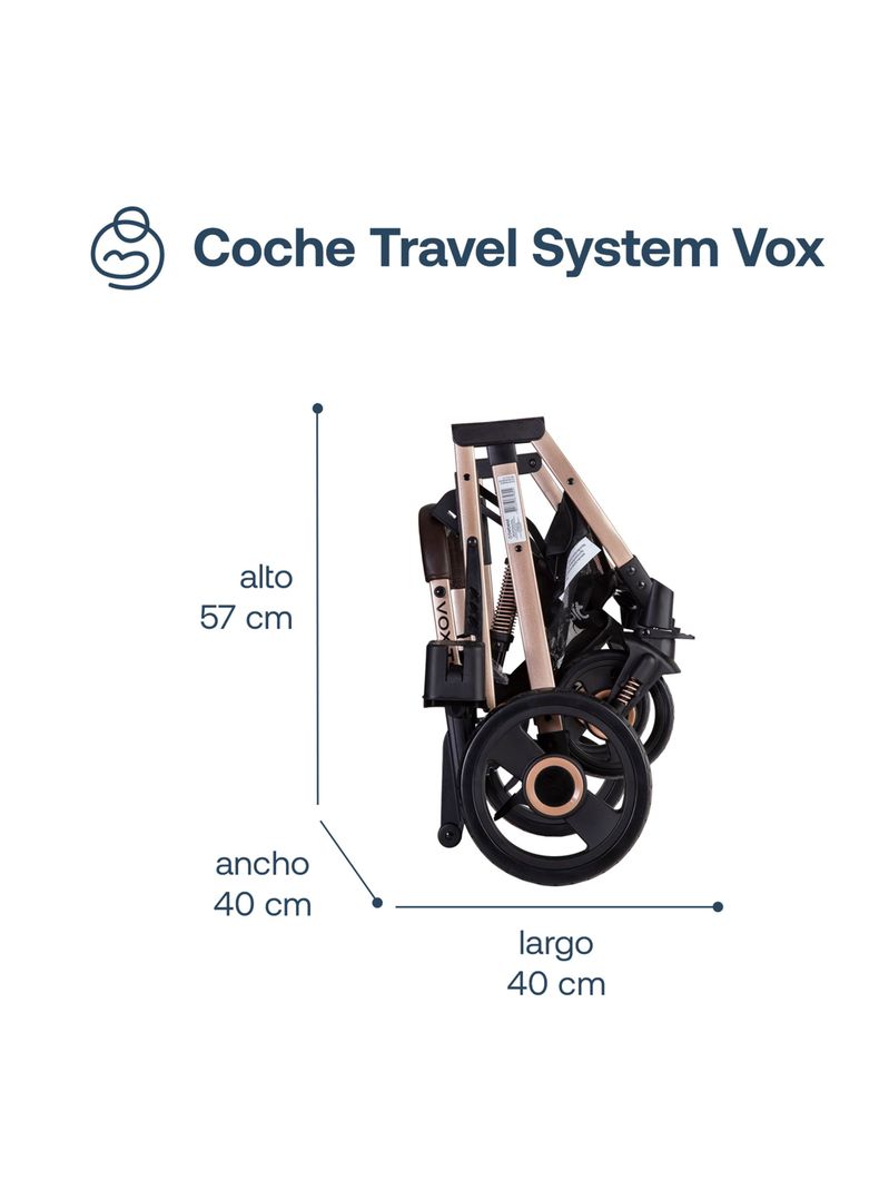 Coche Travel Bebesit Vox Gol-5