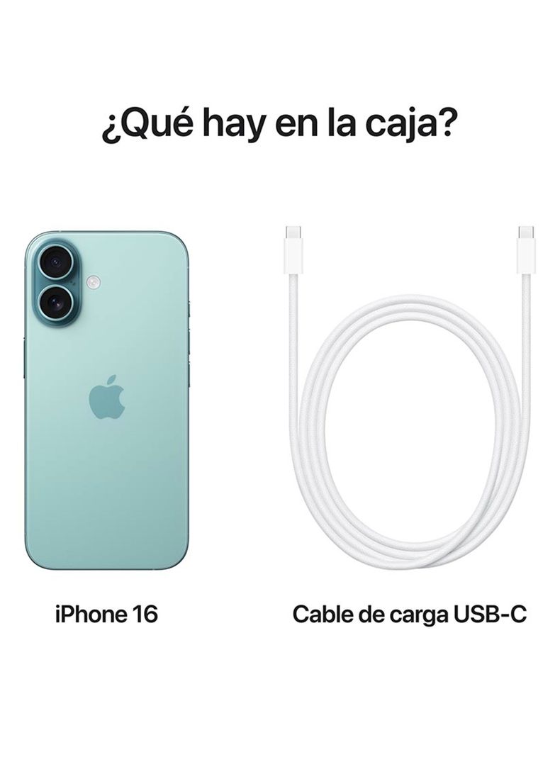 iPhone 16 Plus 128GB Verde azulado Liberado-2