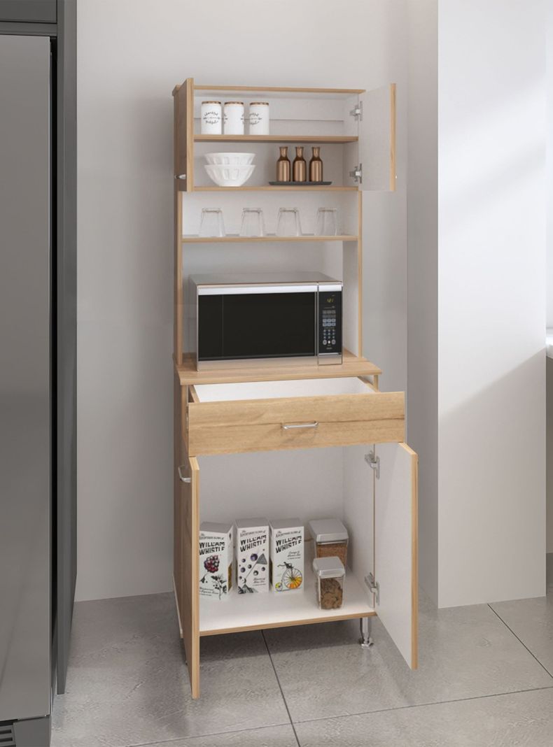 Mueble Microondas Kitchen 60 Duna Blanco-5
