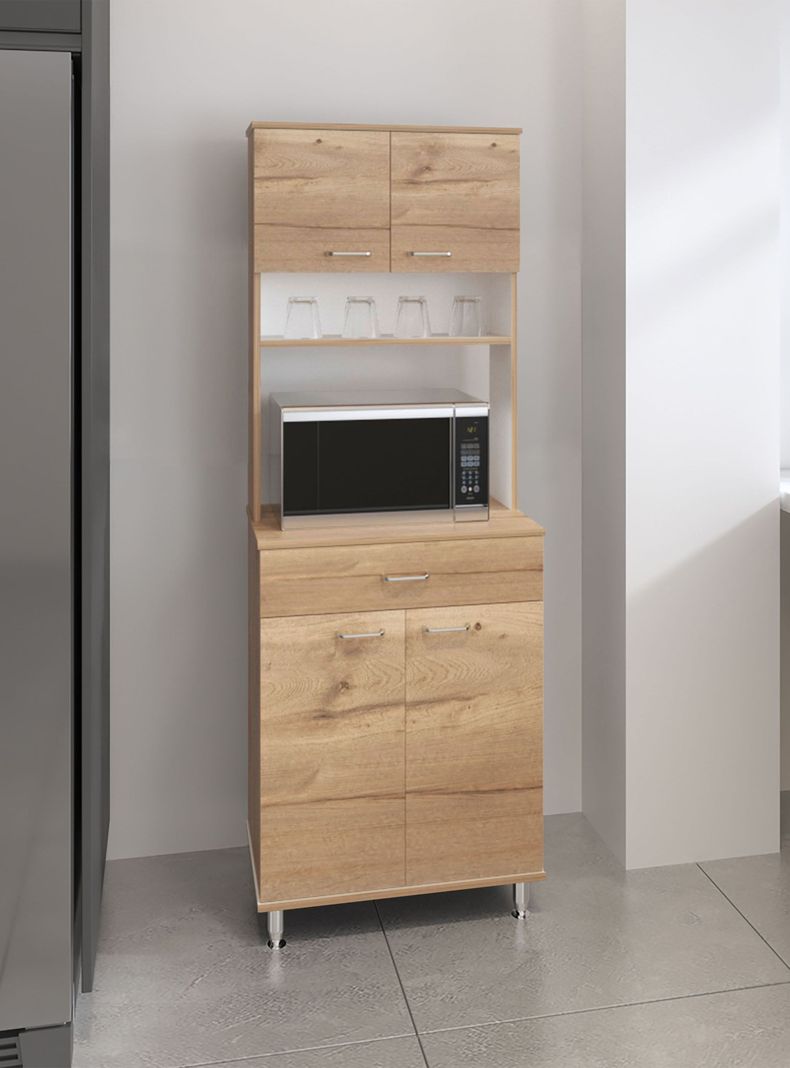 Mueble Microondas Kitchen 60 Duna Blanco-4