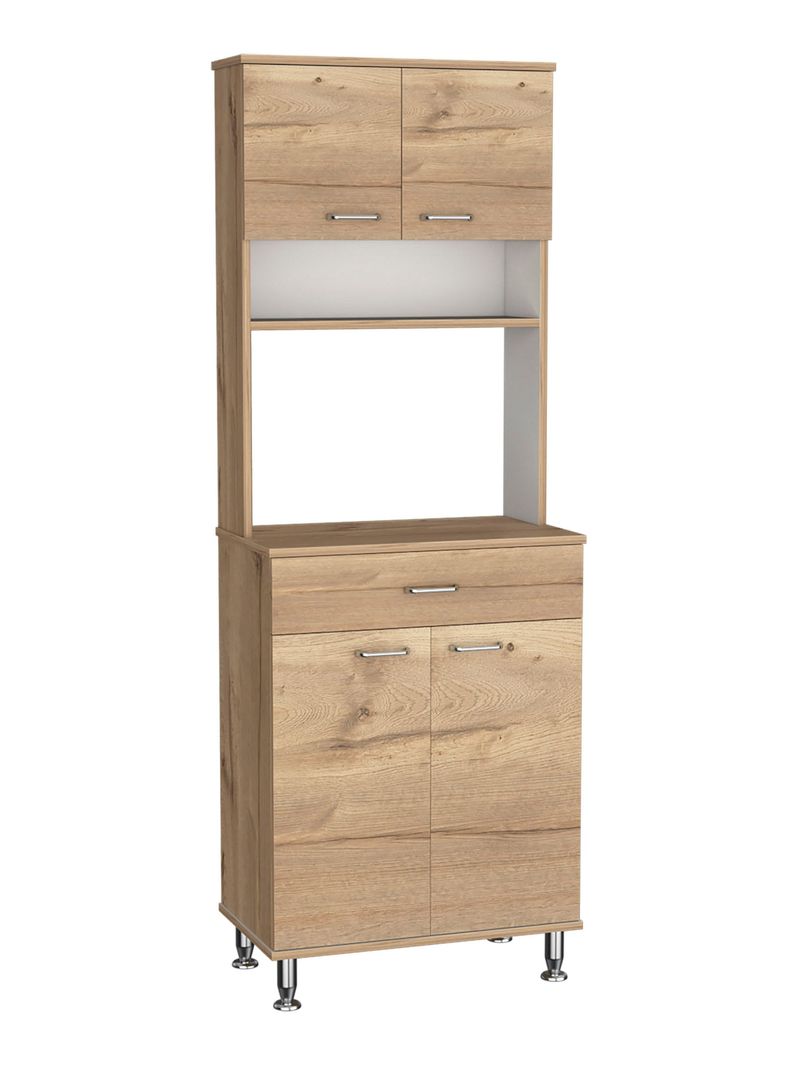 Mueble Microondas Kitchen 60 Duna Blanco-0