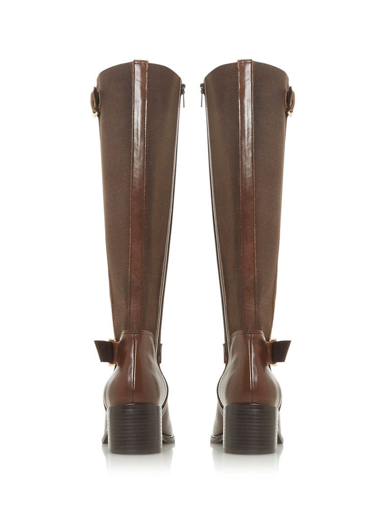 Botas Dune Tildaa Dark Brown Mujer-6
