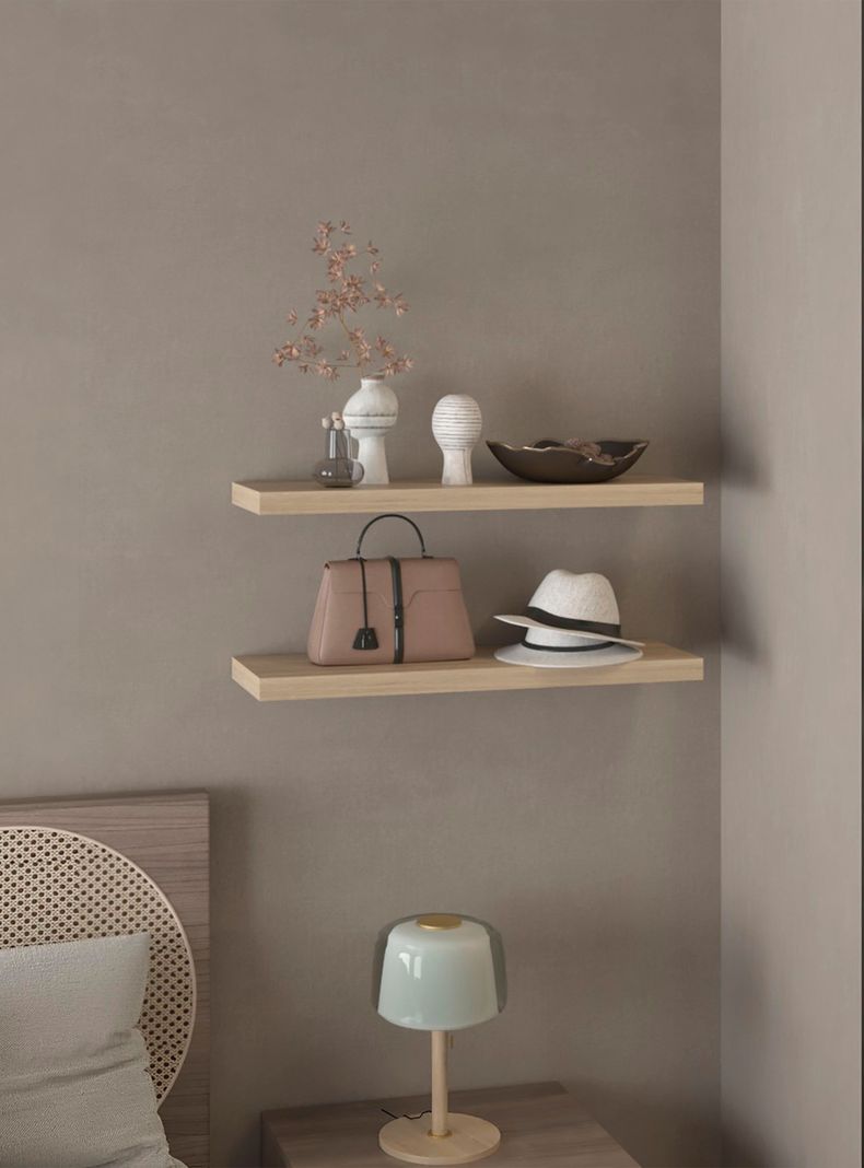 Repisa Flotante 80x25 cm Rovere-5