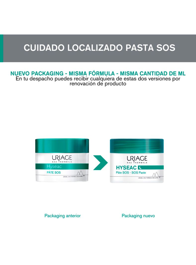 Pasta Secante Imperfecciones Hyséac 15gr Uriage-1