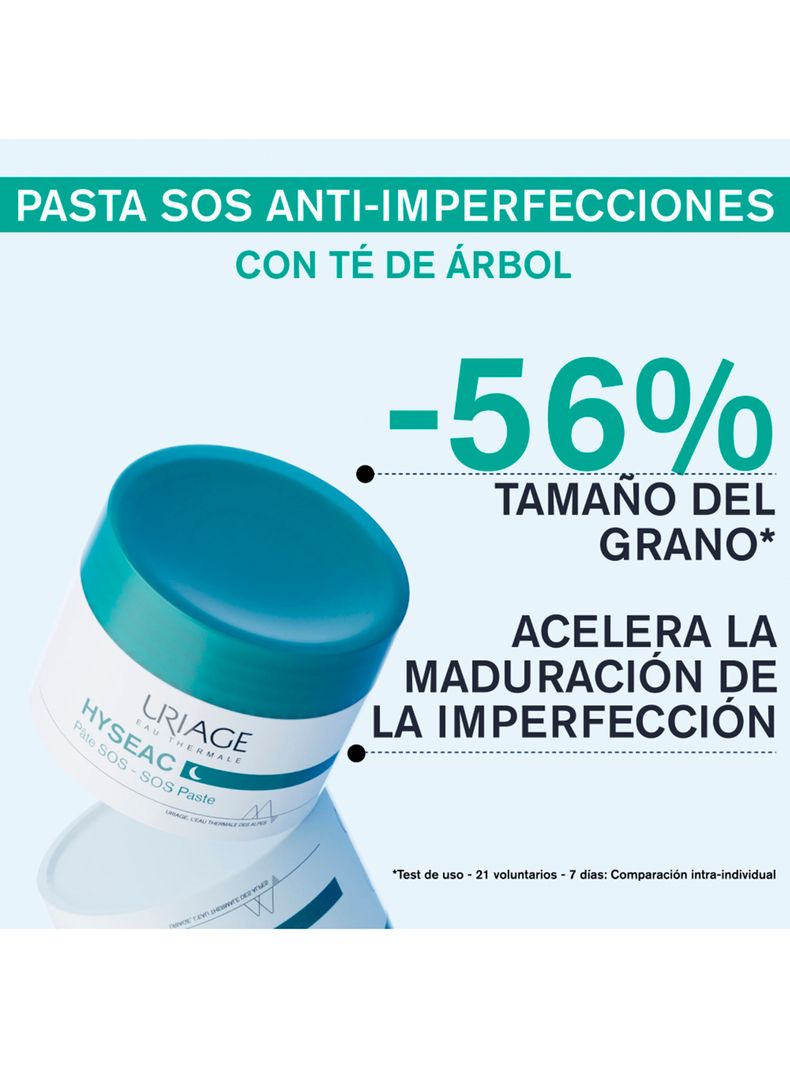 Pasta Secante Imperfecciones Hyséac 15gr Uriage-2