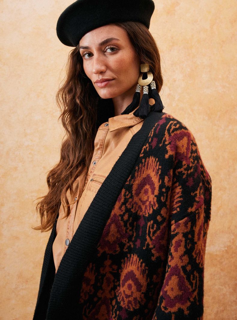 Chaleco Tejido en Jacquard-2