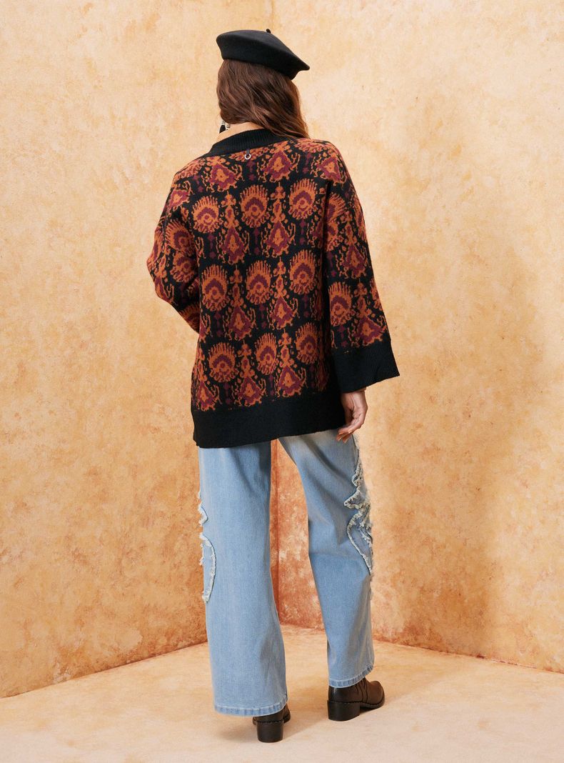 Chaleco Tejido en Jacquard-5