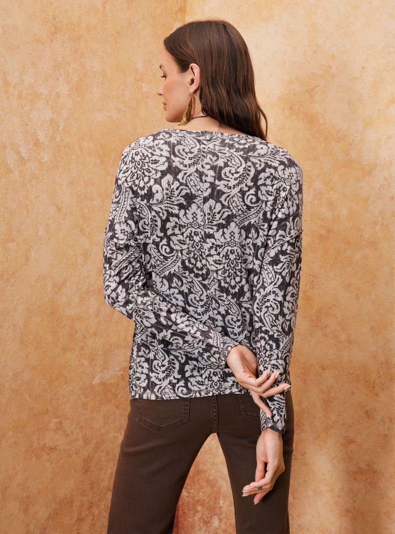 Polera Estampada Shangrilá-1