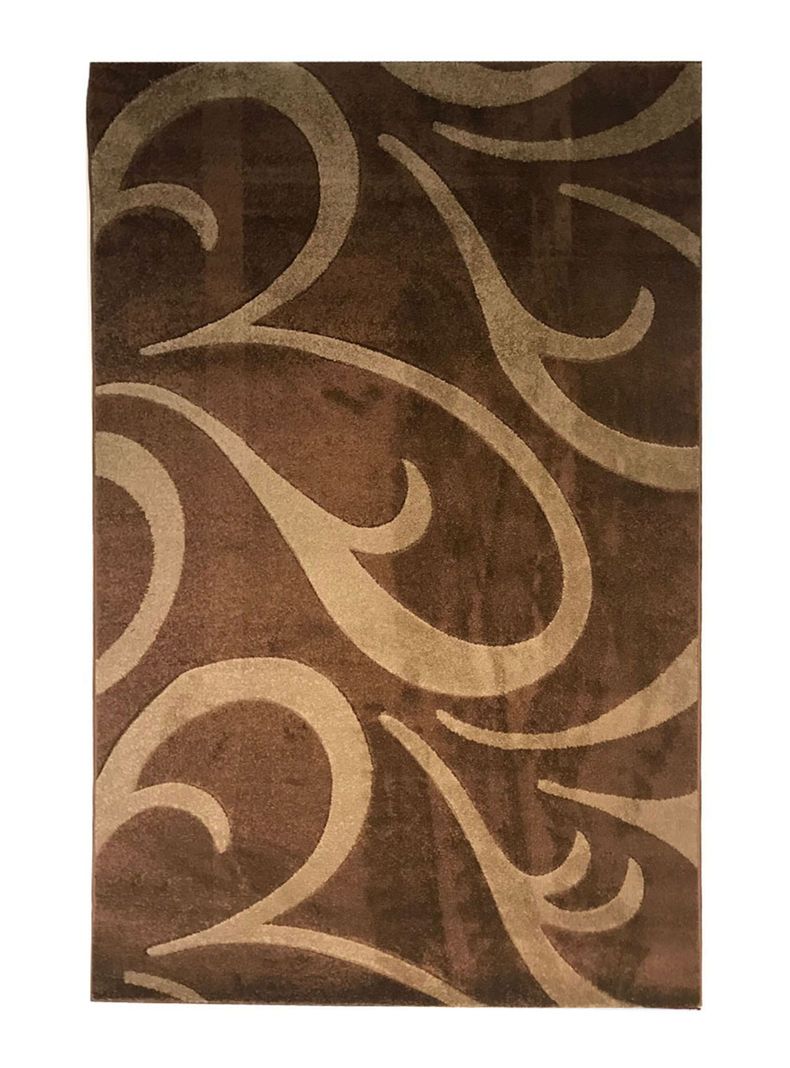 Alfombra Carved D3 133x180 cm Café-0