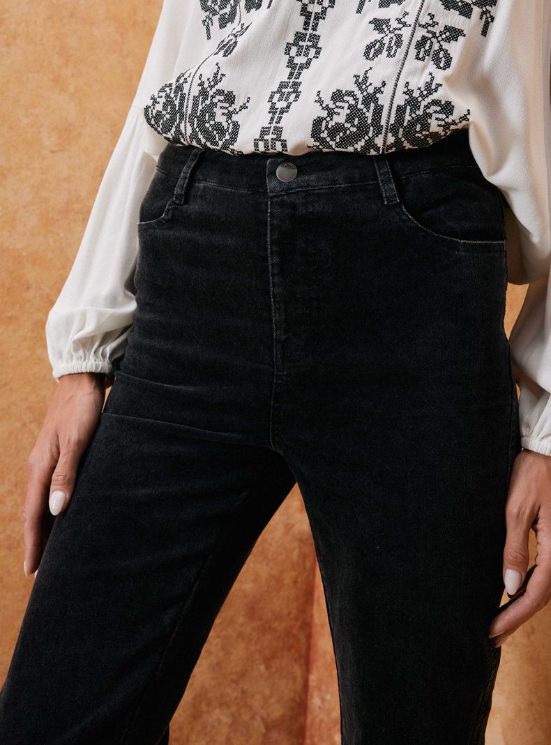 Pantalón Pana Liso-2