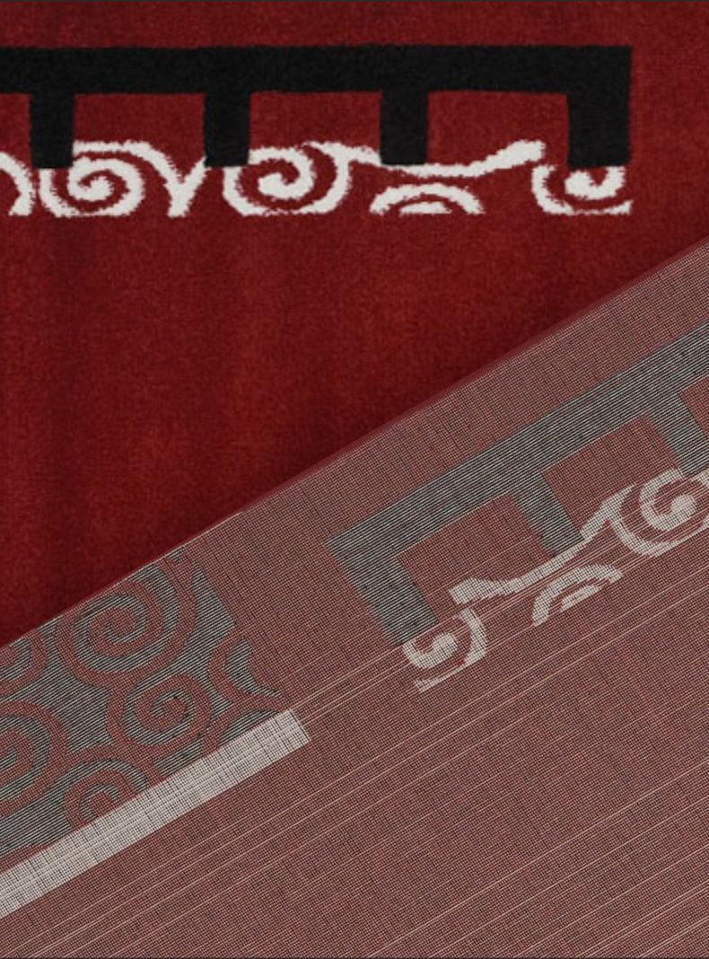 Alfombra 133 x 180 cm Idetex Carved D5 Red-1
