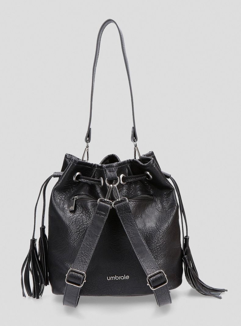Cartera Ecocuero Straps Mochila Tachas-4