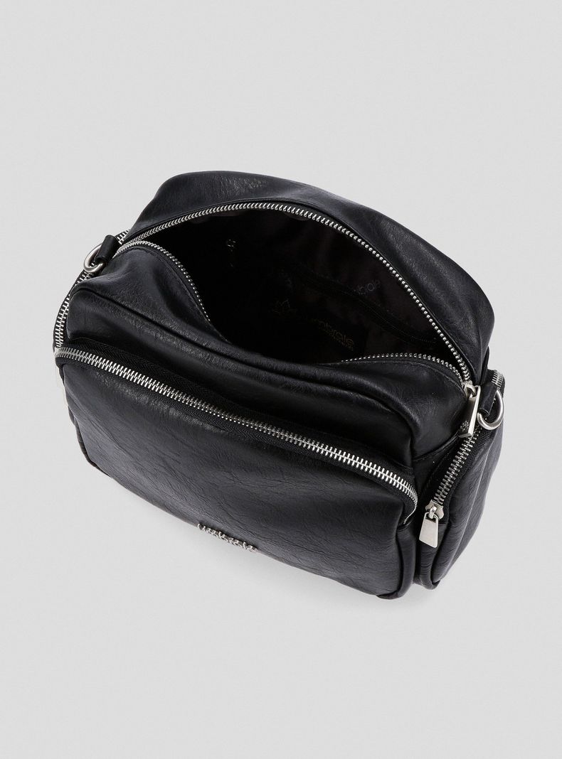 Cartera Ecocuero Strap Bicolor-5