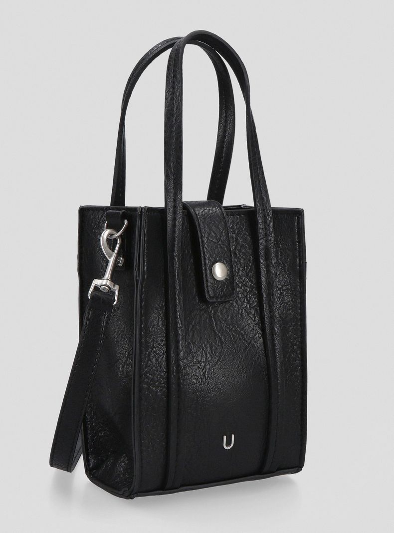 Cartera Cuero Sintético Tirantes de Hombro y Mano-3