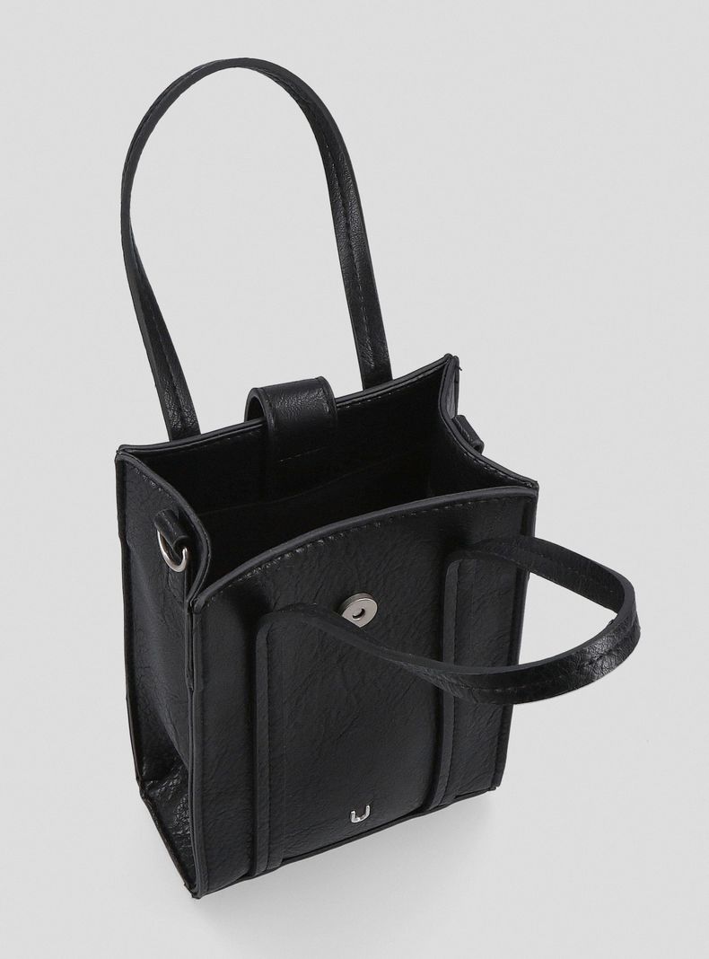 Cartera Cuero Sintético Tirantes de Hombro y Mano-5