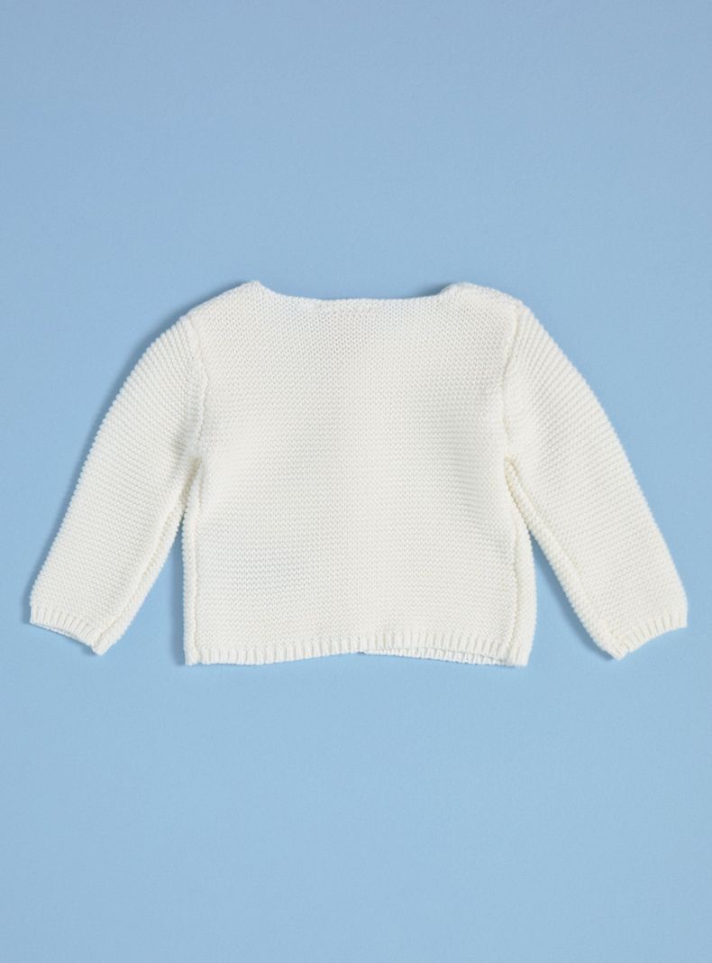 Sweater Abotonado Liso-1