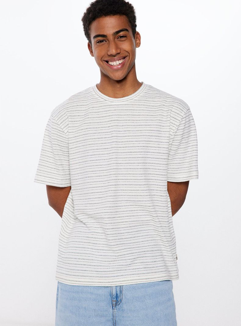 Polera Rústica Rayas