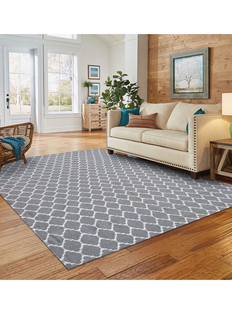 Alfombra Kala D1 160x230 cm Gris-2