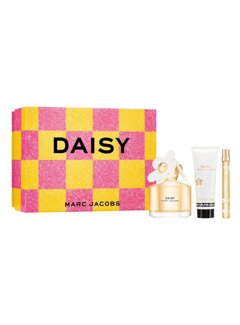 Set Perfume Daisy EDT Mujer 100 ml + Body Lotion 75 ml + Pen Spray 10 ml Marc Jacobs-1