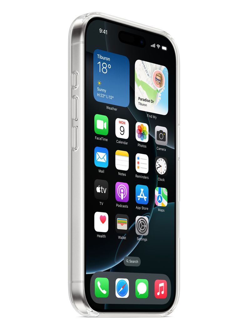 Carcasa para iPhone 16 Pro Transparente-4