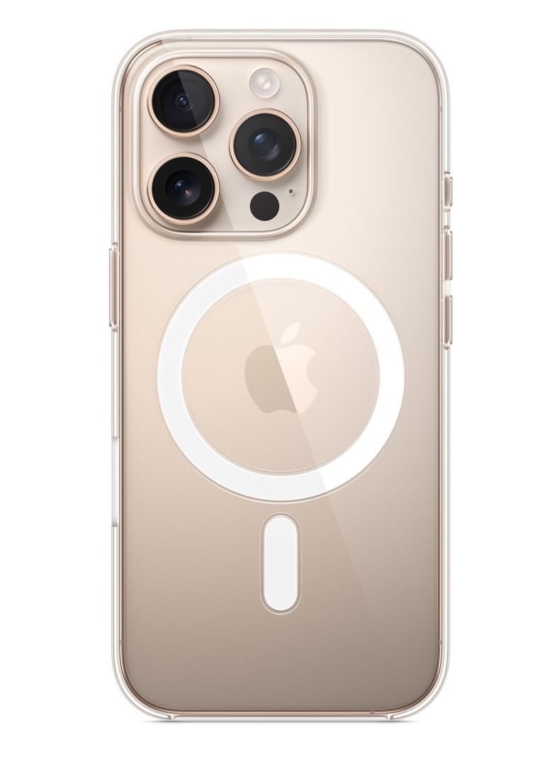 Carcasa para iPhone 16 Pro Transparente-0