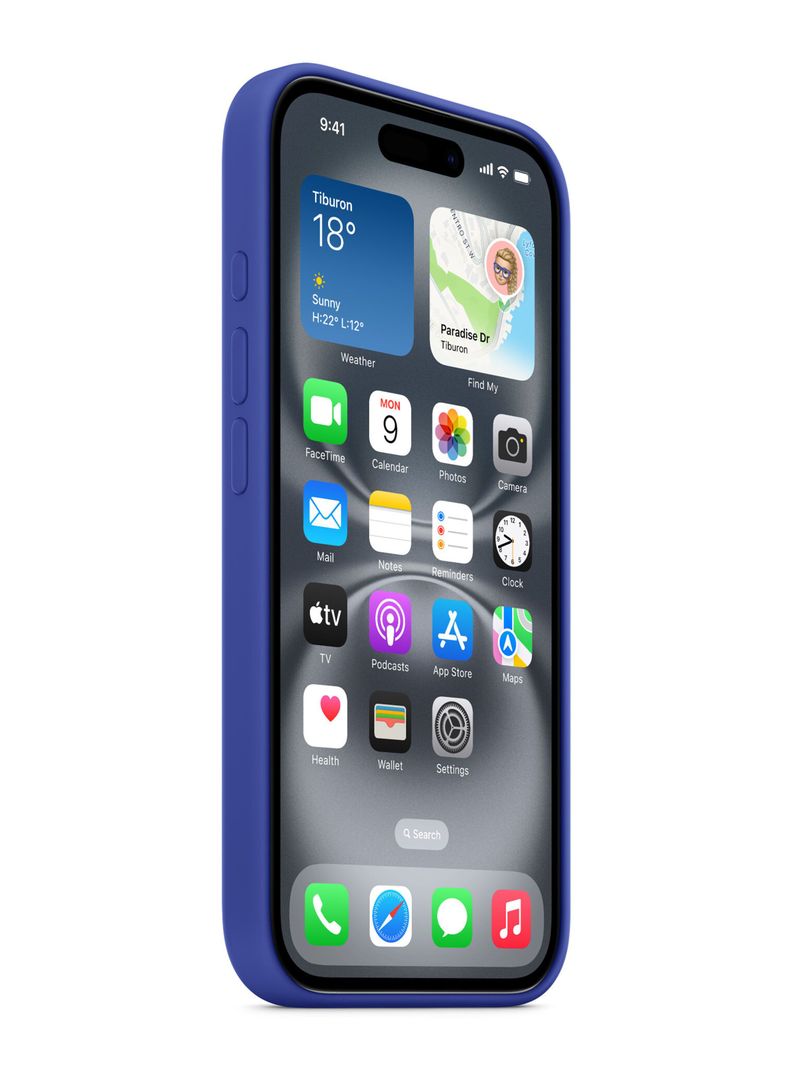 Carcasa para iPhone 16 Azul-5