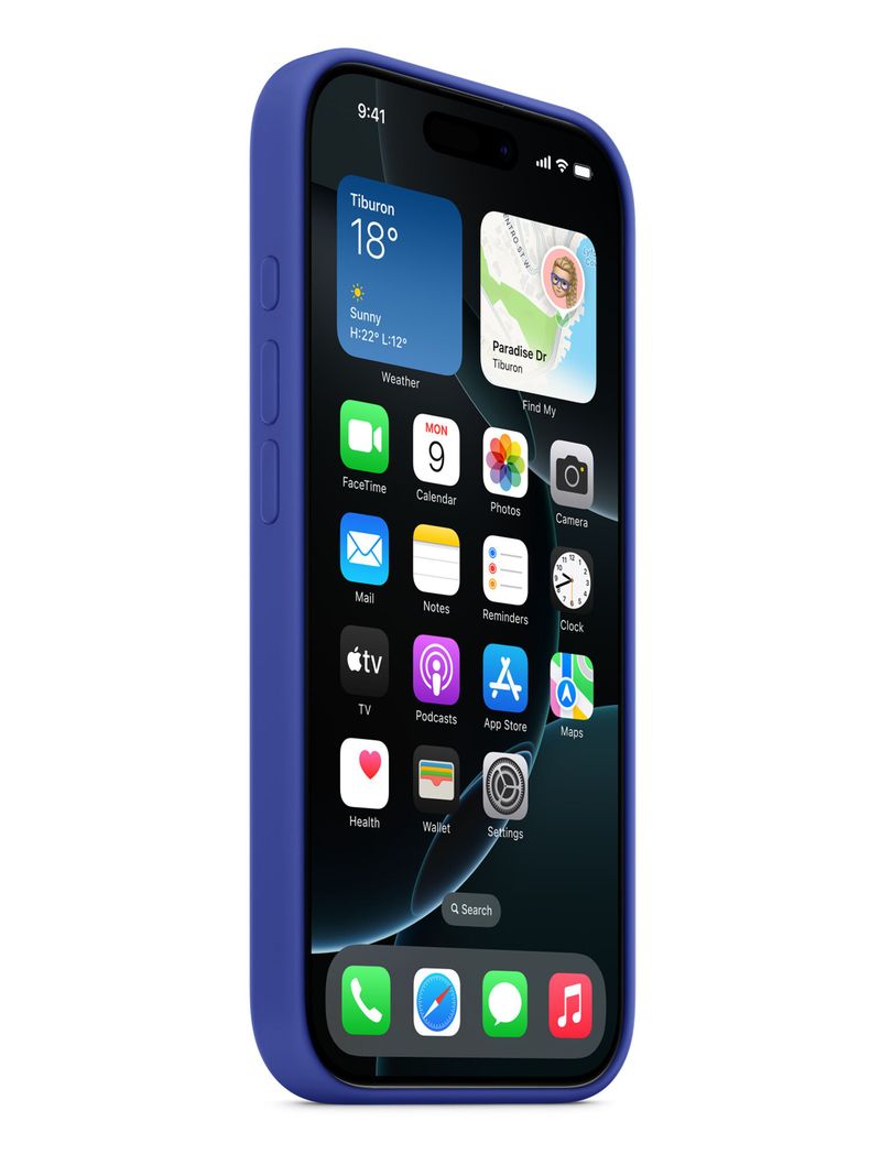Carcasa para iPhone 16 Pro Azul-4