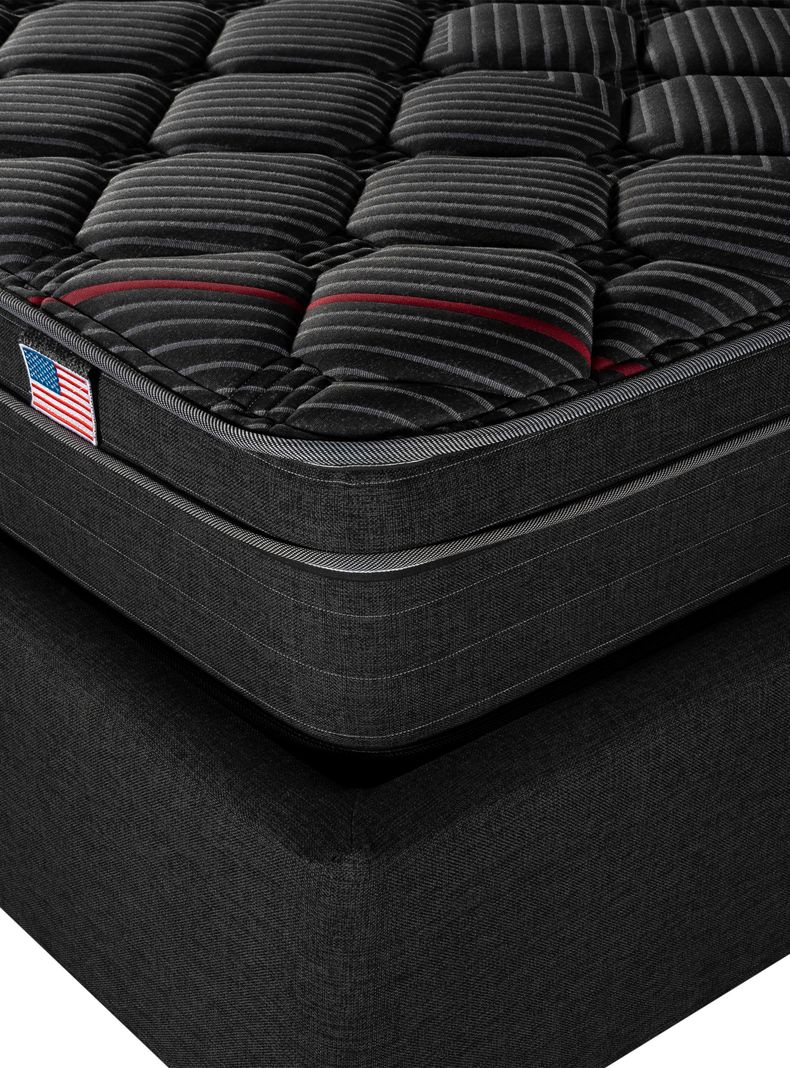Cama Europea Bignest Dolphin Base Dividida 2 Plazas + Respaldo Tibet Marengo-4