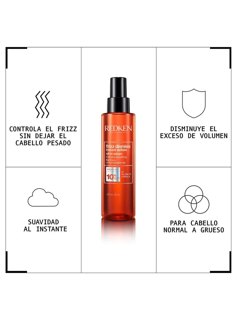 Aceite Instant Deflate Frizz Dismiss Anti Frizz 125ml-2