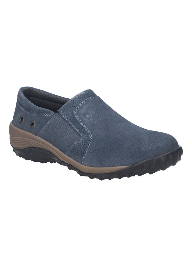 Zapatilla Urbana Slip On Negra Mujer