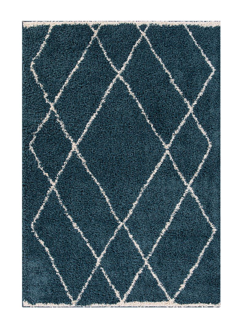 Bajada de Cama Shaggy Guiza 50x100 cm Turquesa-0