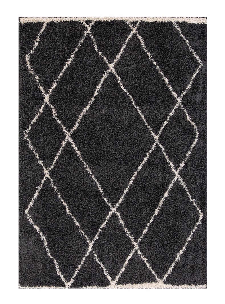 Alfombra Shaggy Guiza 150x200 cm Marengo-0