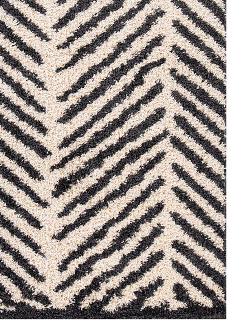 Alfombra Shaggy Guiza 150x200 cm Melange-1