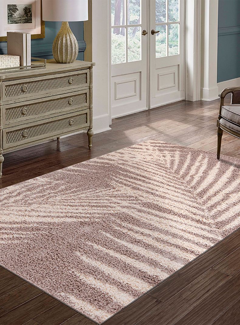 Alfombra Shaggy Guiza 170x230 cm Café-2