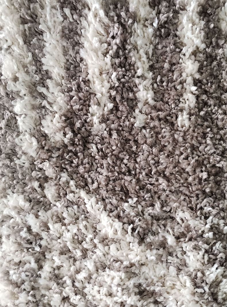 Alfombra Shaggy Guiza 170x230 cm Café-1