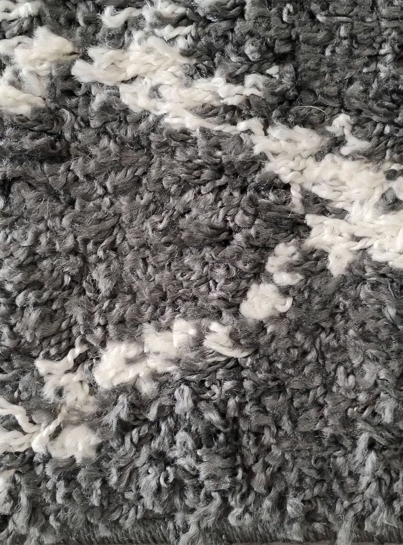 Alfombra Shaggy Guiza 170x230 cm Marengo-1