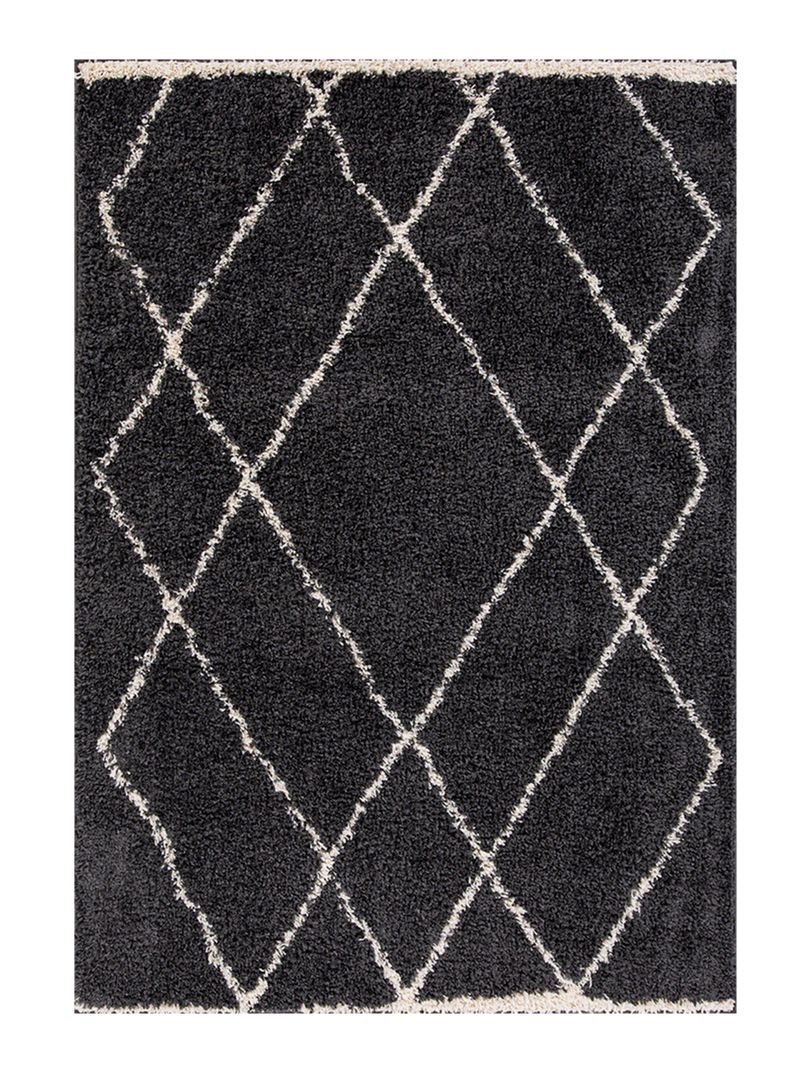 Alfombra Shaggy Guiza 170x230 cm Marengo-0
