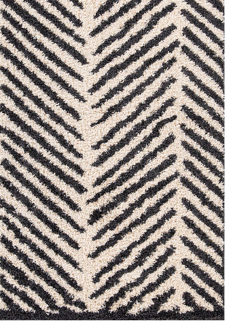 Alfombra Shaggy Guiza 170x230 cm Melange-1