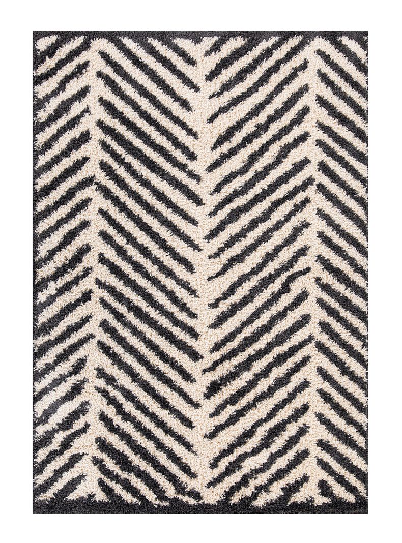 Alfombra Shaggy Guiza 170x230 cm Melange-0