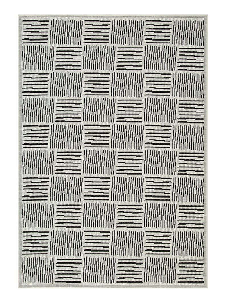 Alfombra Ibiza 160x230 cm Gris-0