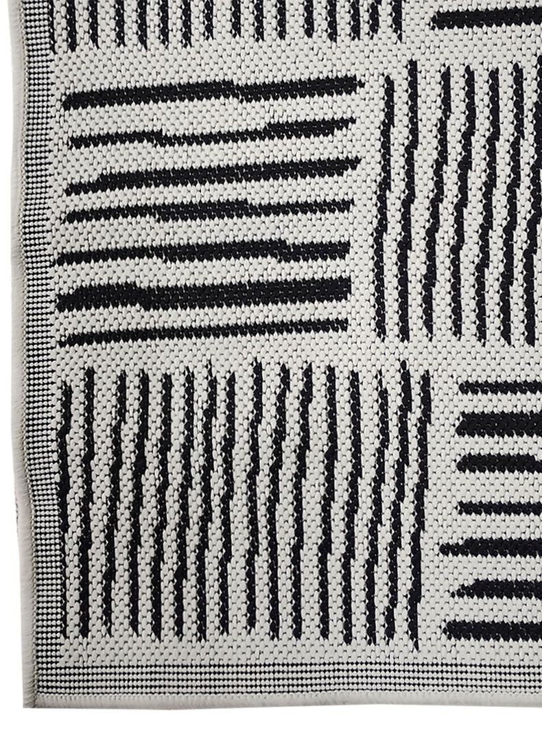 Alfombra Ibiza 160x230 cm Gris-1