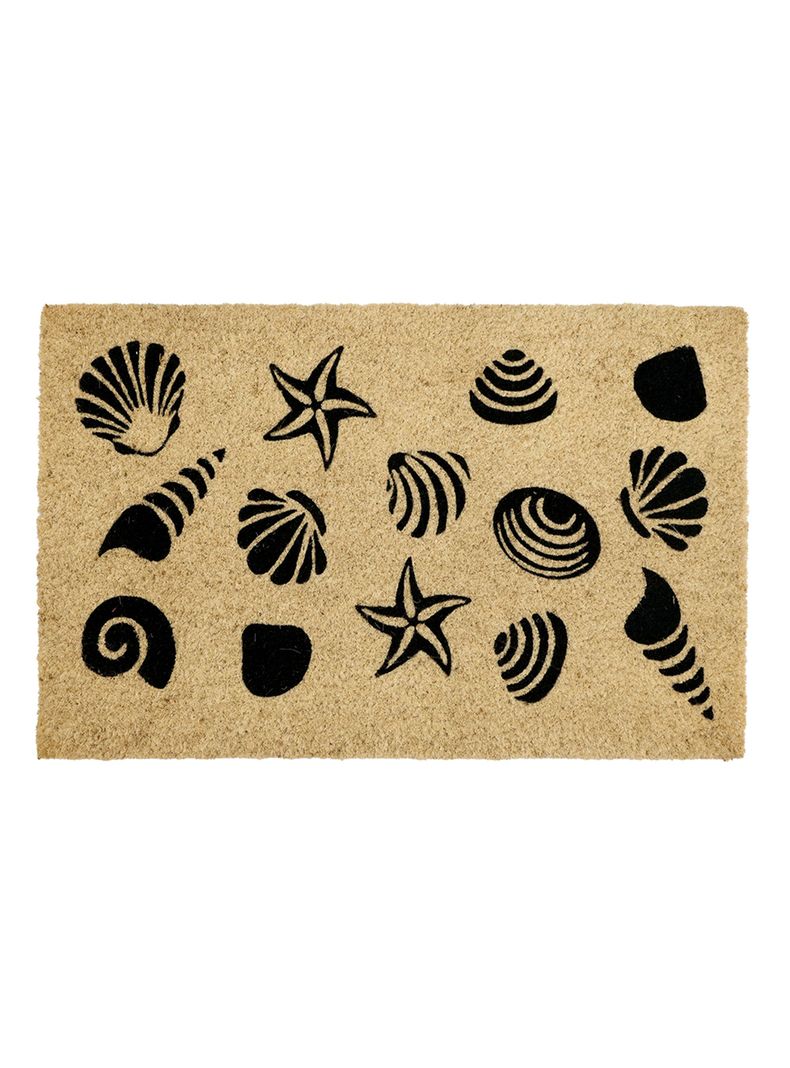 Limpiapiés Shells 40x60 cm Café-0