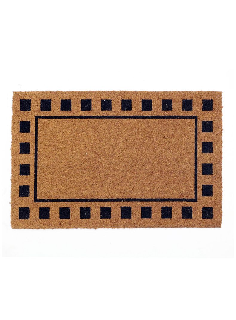 Limpiapiés Squares 45x75 cm Café-0