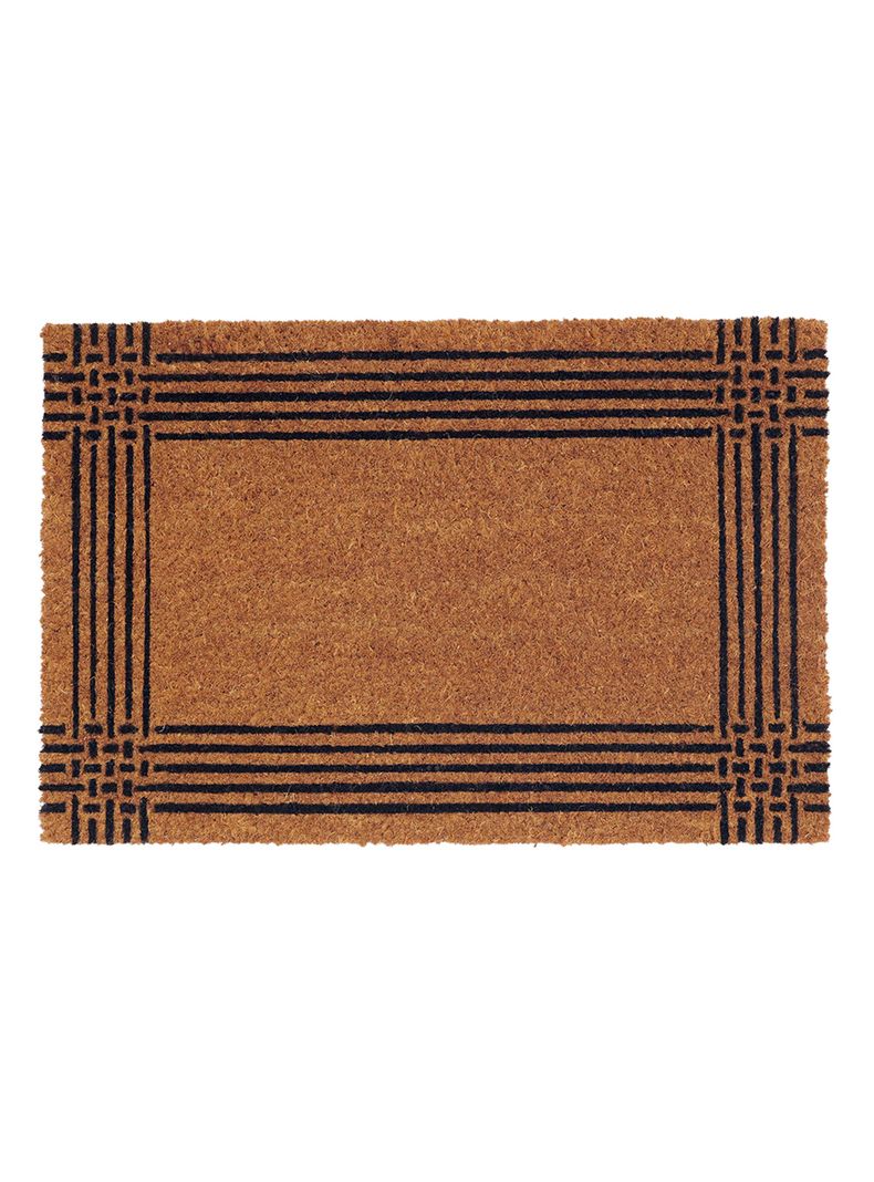 Limpiapiés Border 45x75 cm Café-0