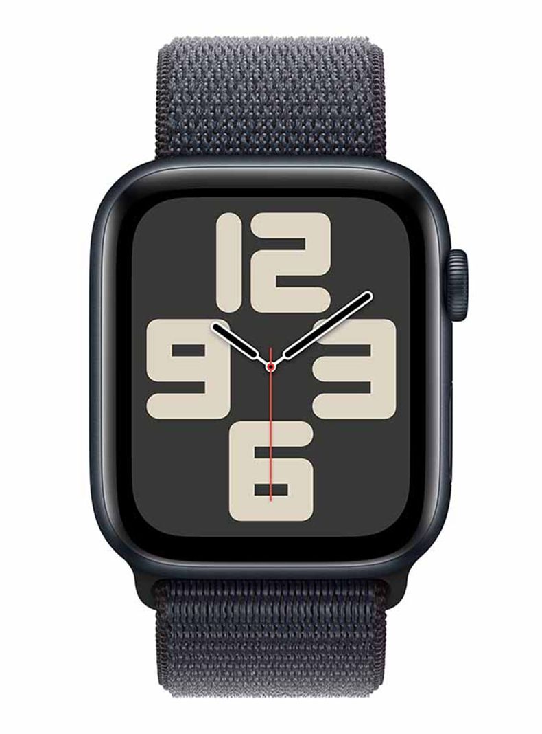 Apple Watch SE GPS Caja Aluminio Medianoche 44mm Correa Loop Deportiva Tinta-1